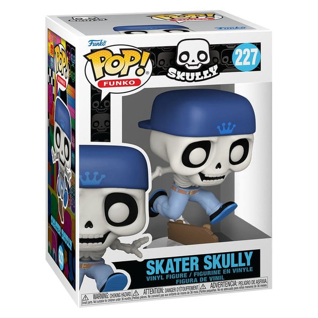 Produktbild Funko Legacy POP! Icons Vinyl Figur Skater Skully 9 cm