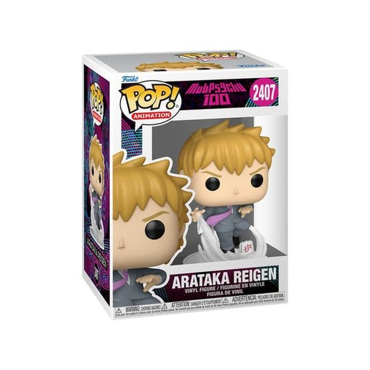 Produktbild Mob Psycho 100 POP! Animation Vinyl Figur Arataka Reigen 9