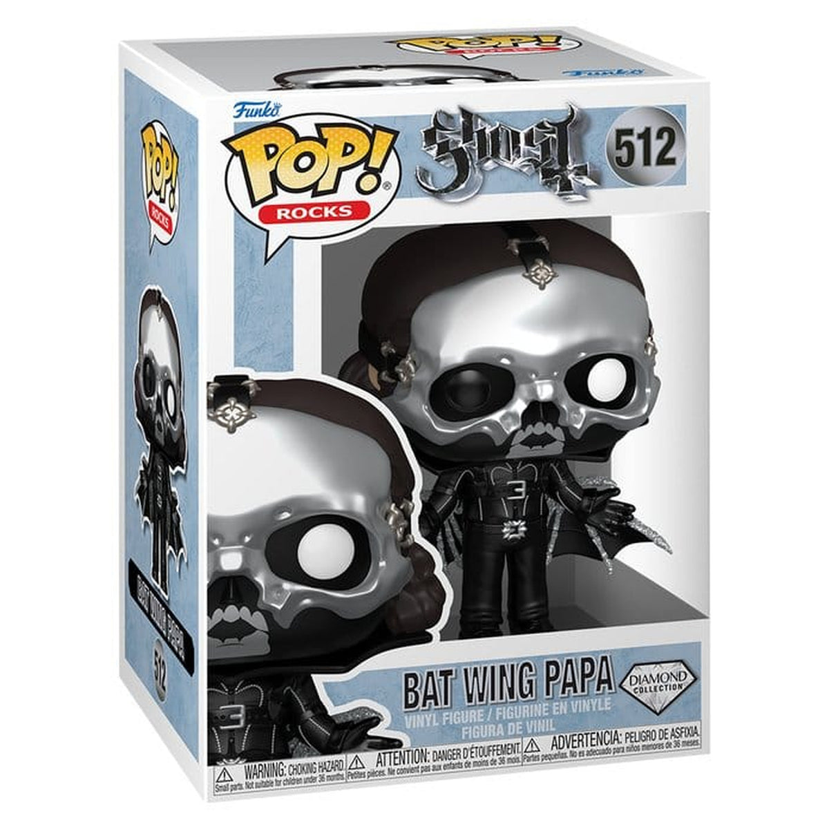 Produktbild Ghost POP! Rocks Vinyl Figur Glam Dracula (DGLT) 9 cm