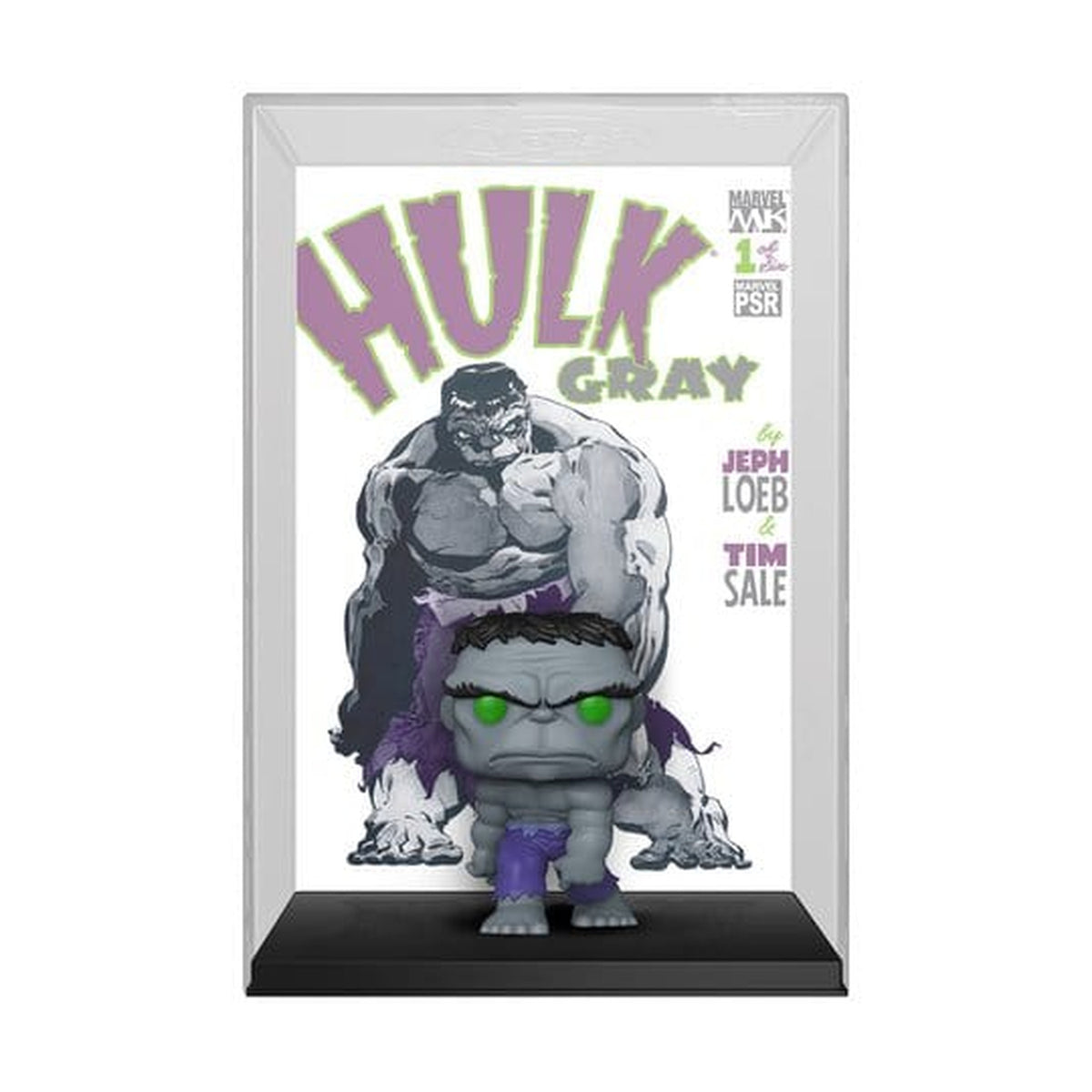 Produktbild Marvel POP! Comic Covers Vinyl Figur Gray Hulk 9 cm