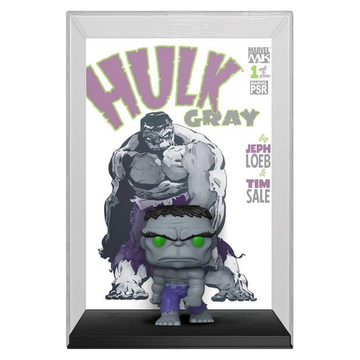 Produktbild Marvel POP! Comic Covers Vinyl Figur Gray Hulk 9 cm