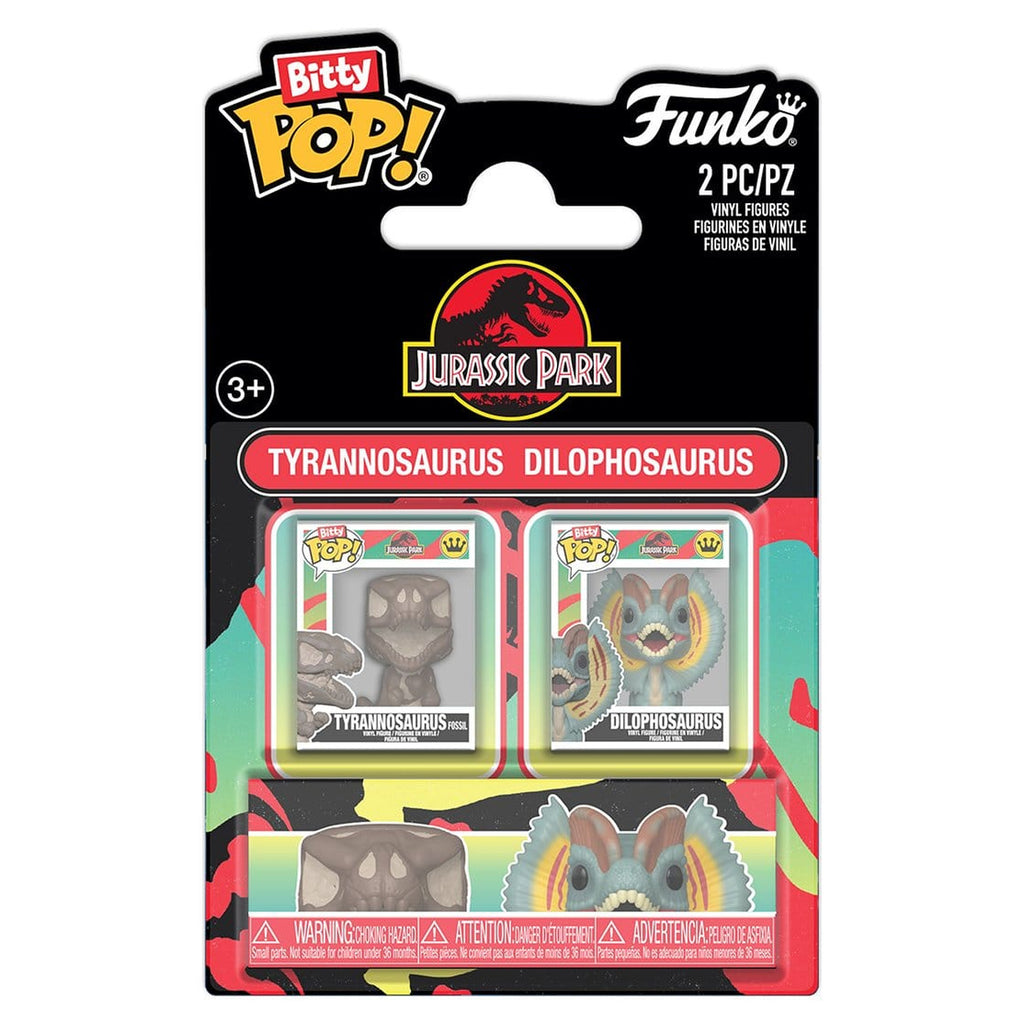 Produktbild Jurassic Park Bitty POP! Vinyl Figuren 2er-Pack