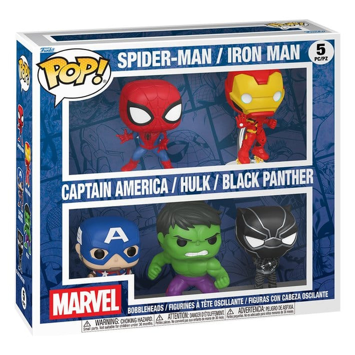 Product image Marvel POP! Vinyl Figures 5-Pack Black Friday Bundle 9 cm