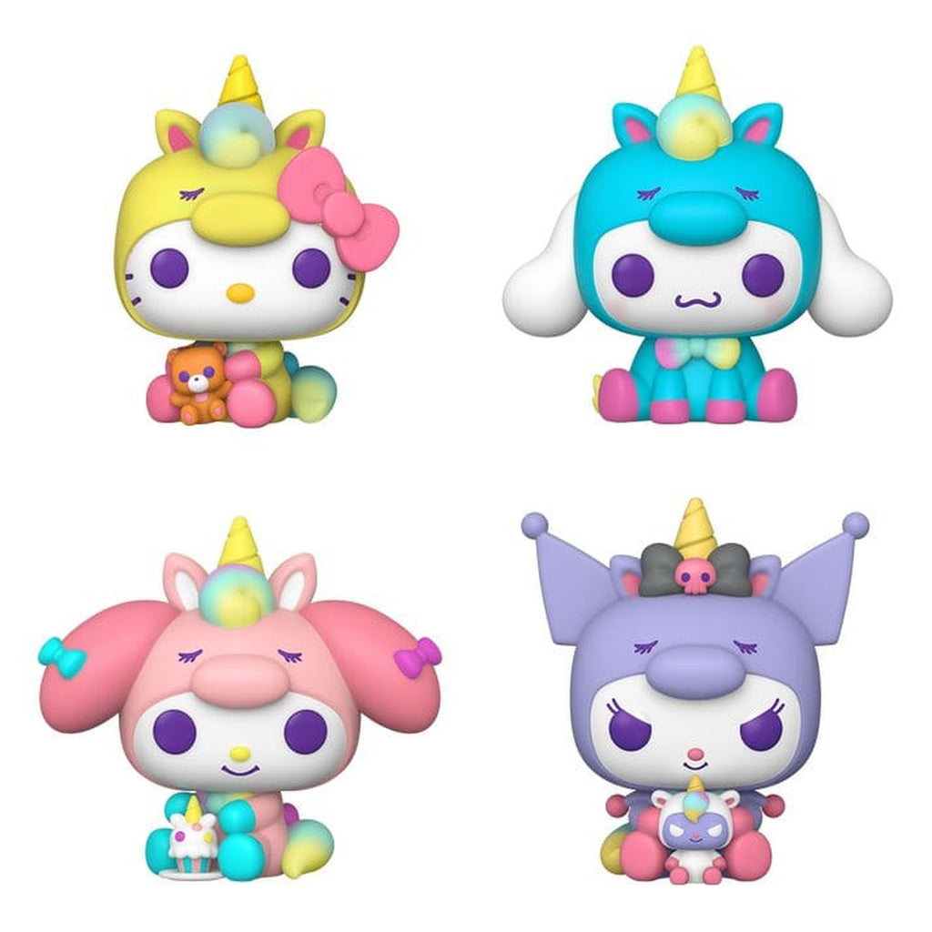Produktbild Sanrio POP! Vinyl Figuren 4-Pack Hello Kitty Unicorn Outfit