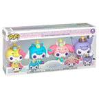 Produktbild Sanrio POP! Vinyl Figuren 4-Pack Hello Kitty Unicorn Outfit