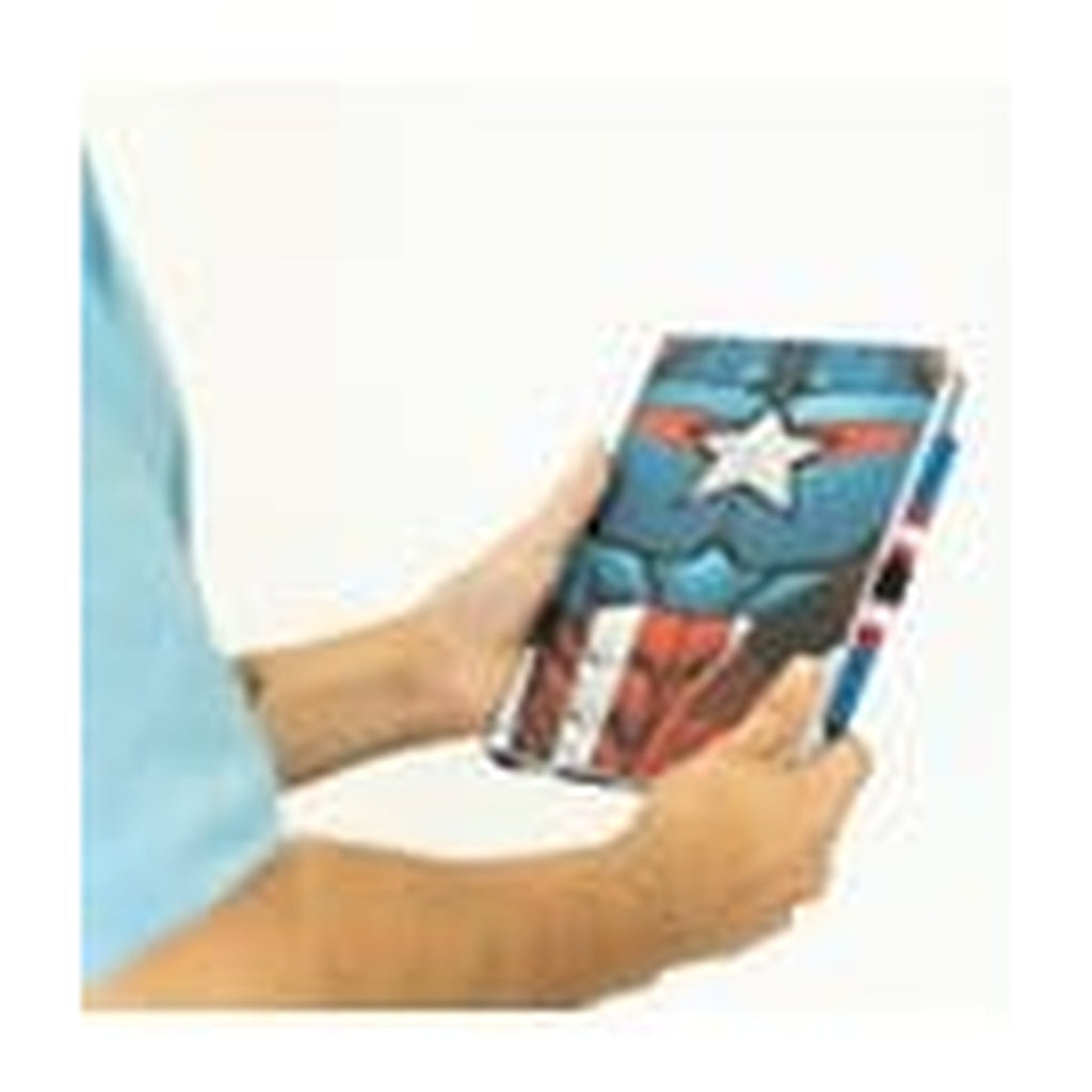 Produktbild Marvel Captain America Premium Notizbuch mit Stift Uniform
