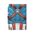 Produktbild Marvel Captain America Premium Notizbuch mit Stift Uniform
