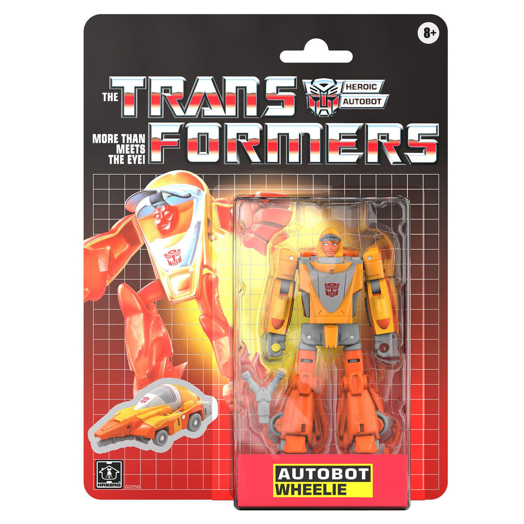 Produktbild The Transformers Retro G1 Actionfigur Autobot Wheelie 11 cm