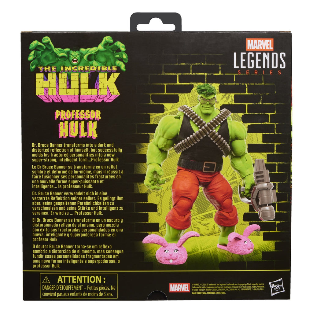 Produktbild The Incredible Hulk Marvel Legends Actionfigur Professor