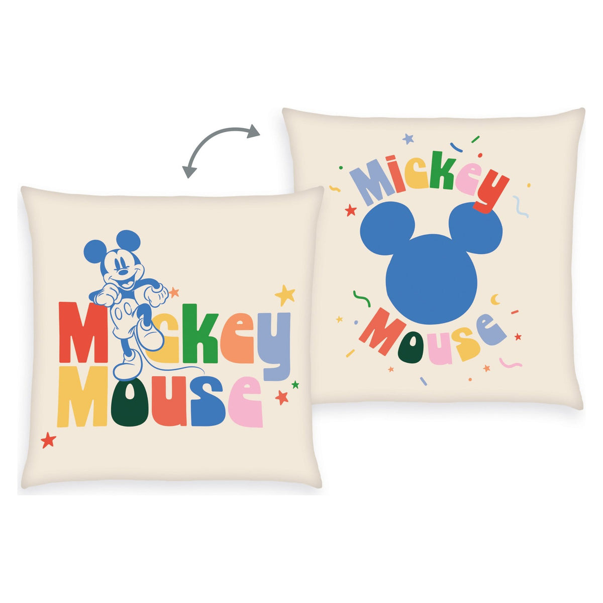 Produktbild Disney Soft Velboa Kissen Mickey Mouse 40 x 40 cm