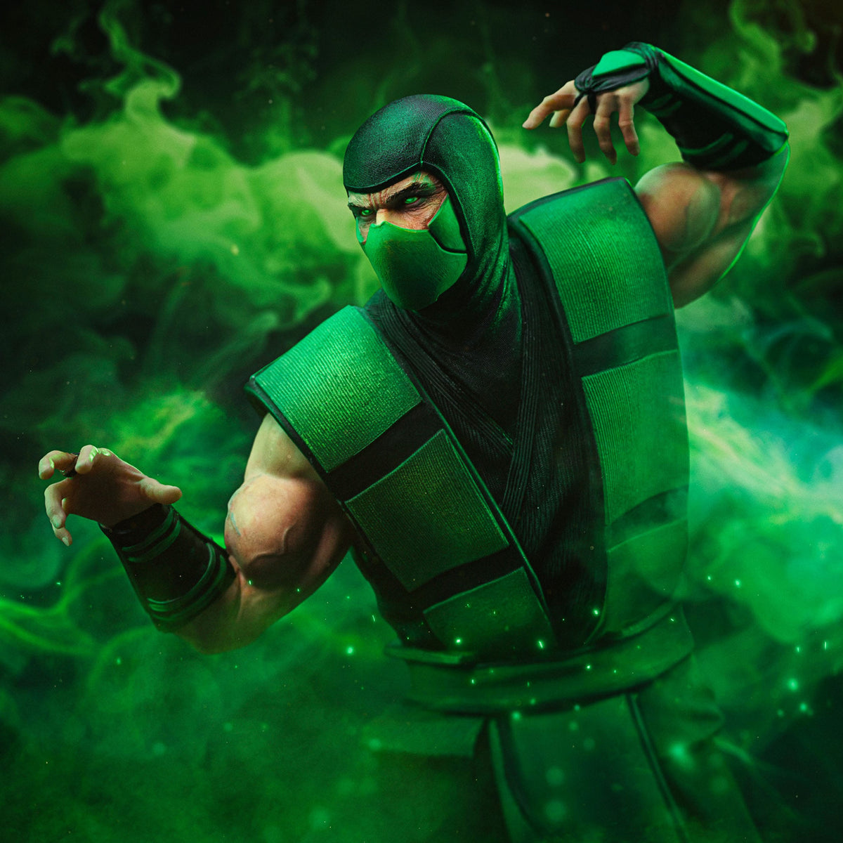 Produktbild Mortal Kombat Art Scale Statue 1/10 Reptile 20 cm
