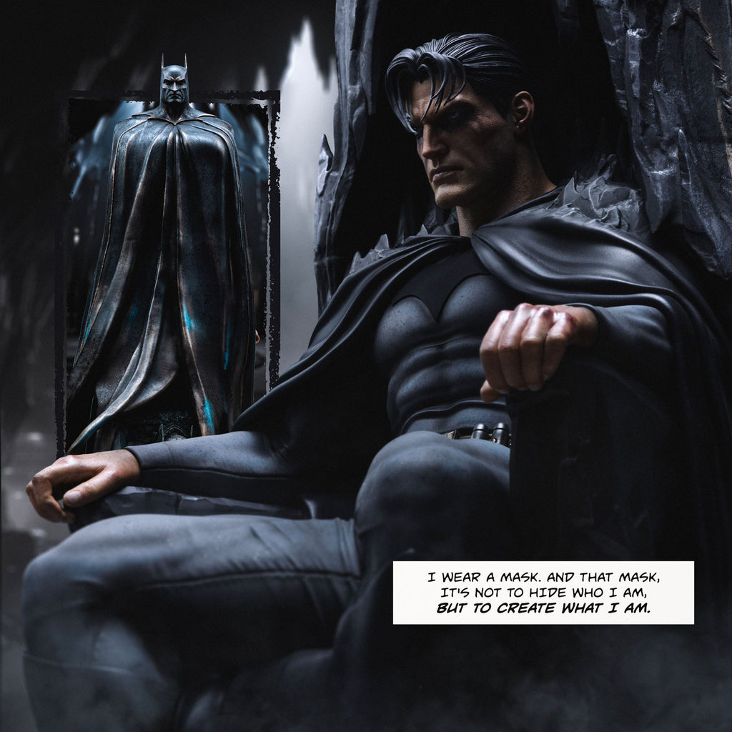 Produktbild DC Comics Legacy Replica Statue 1/4 Batman and Bruce Wayne
