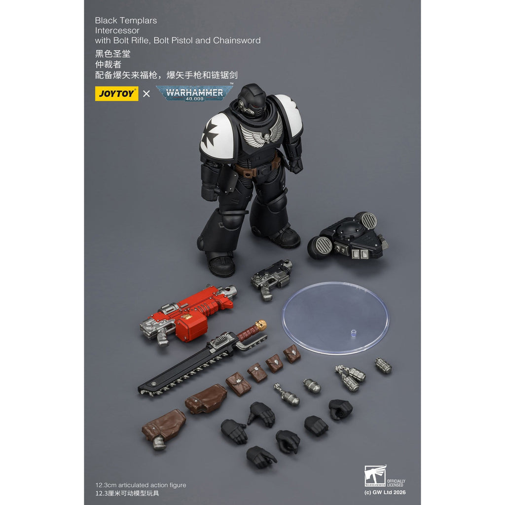 Produktbild Warhammer 40,000 Actionfigur Black Templars Intercessor 12