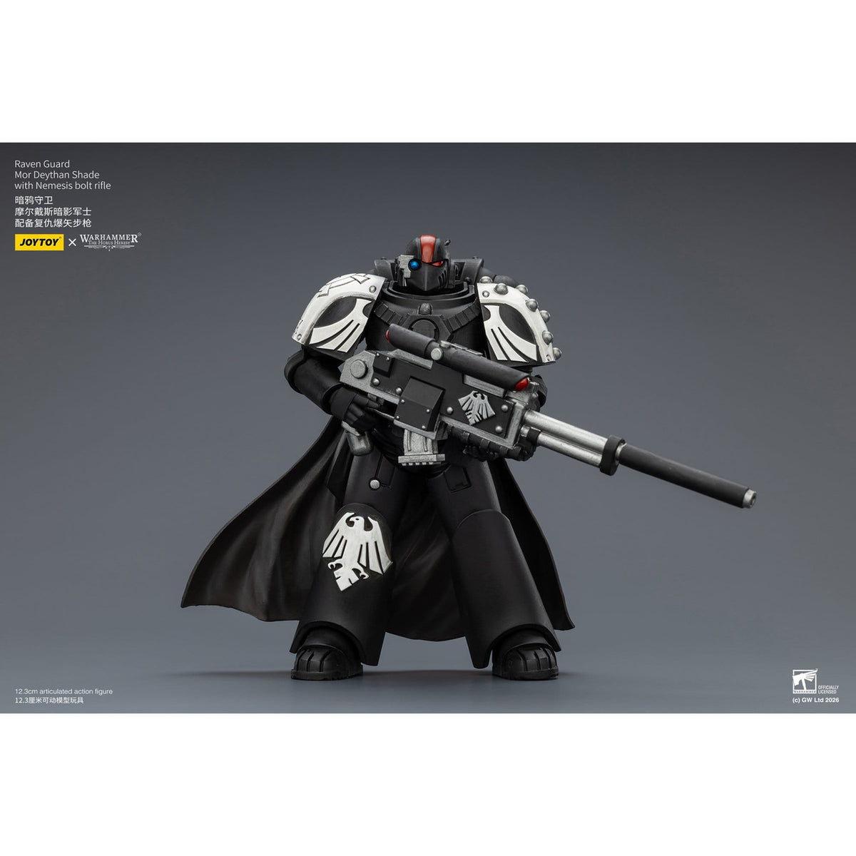 Produktbild Warhammer 40,000 Actionfigur Raven Guard Mor Deythan Shade