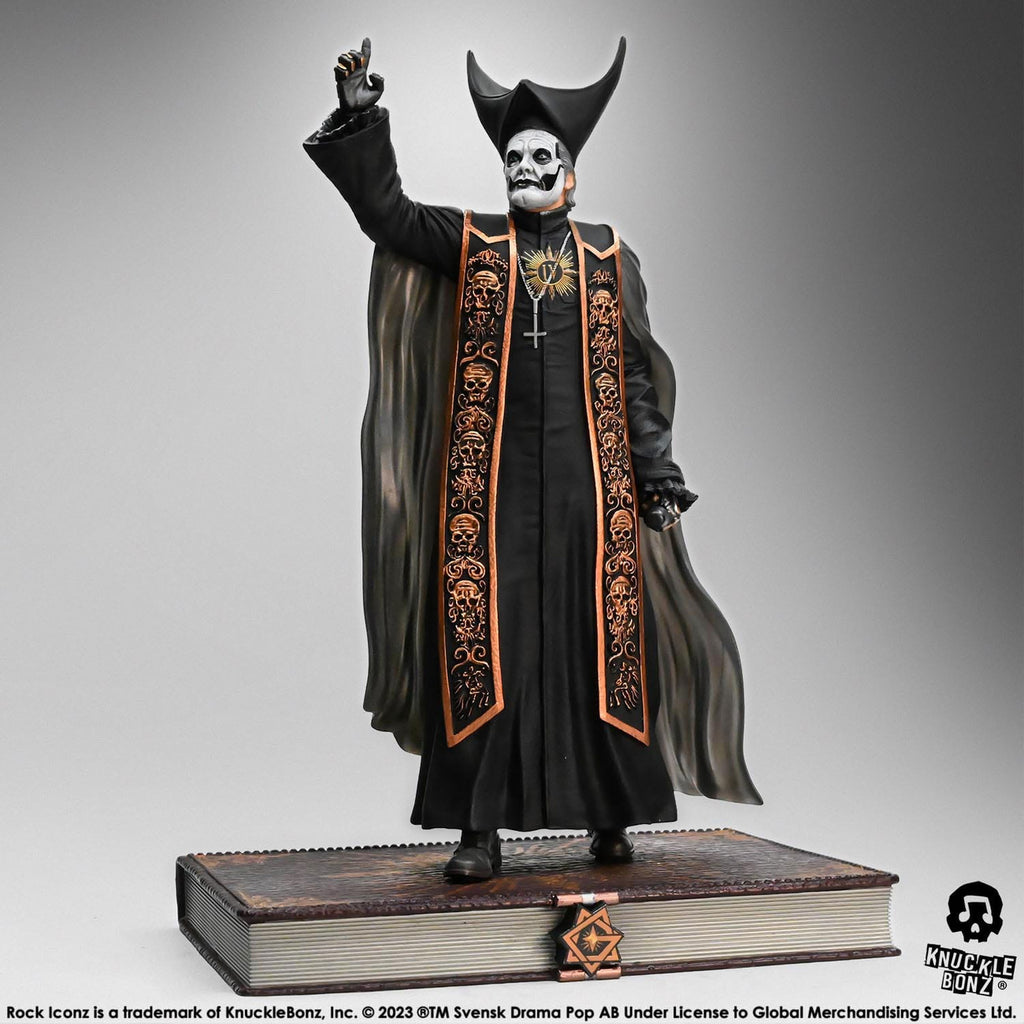 Produktbild Ghost Rock Iconz Statue 1/9 Papa Emeritus IV (Black Robes)