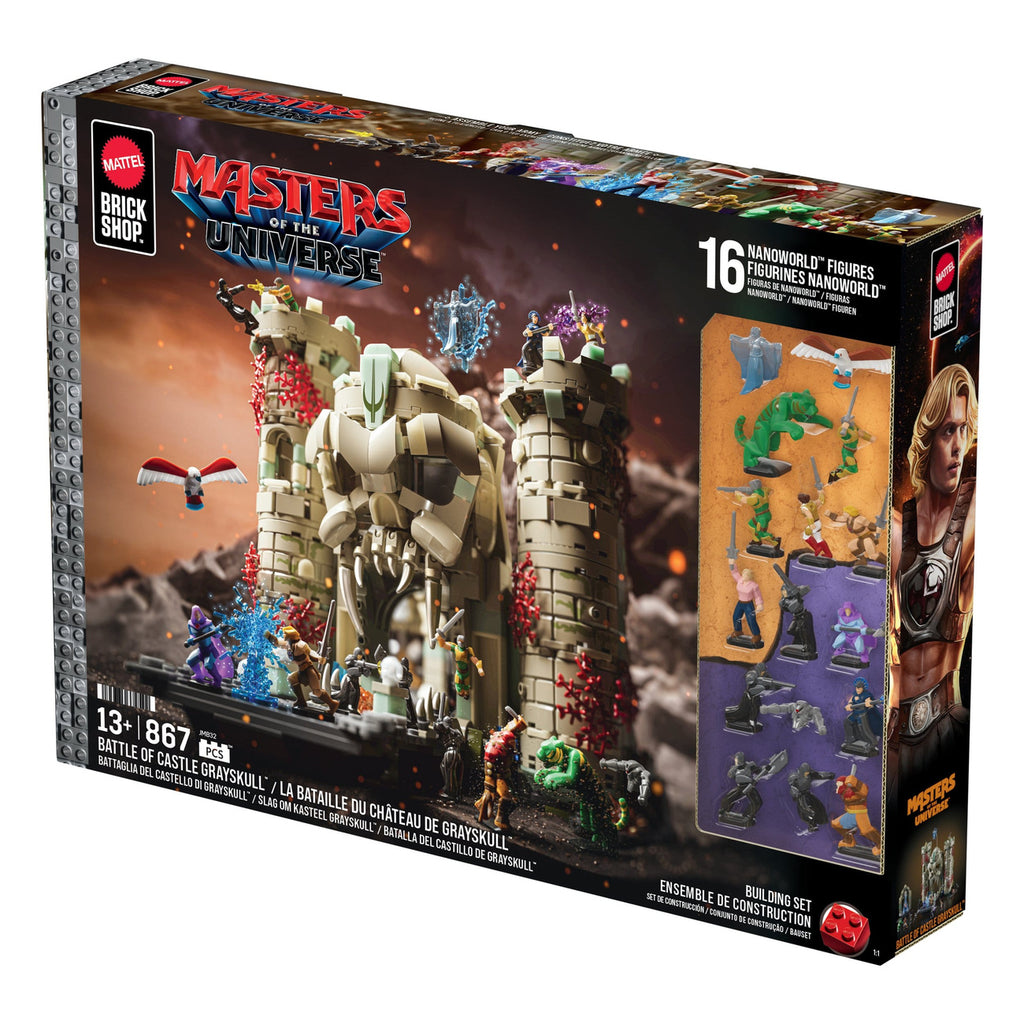 Produktbild Masters of the Universe Mattel Brick Shop Bauset Castle