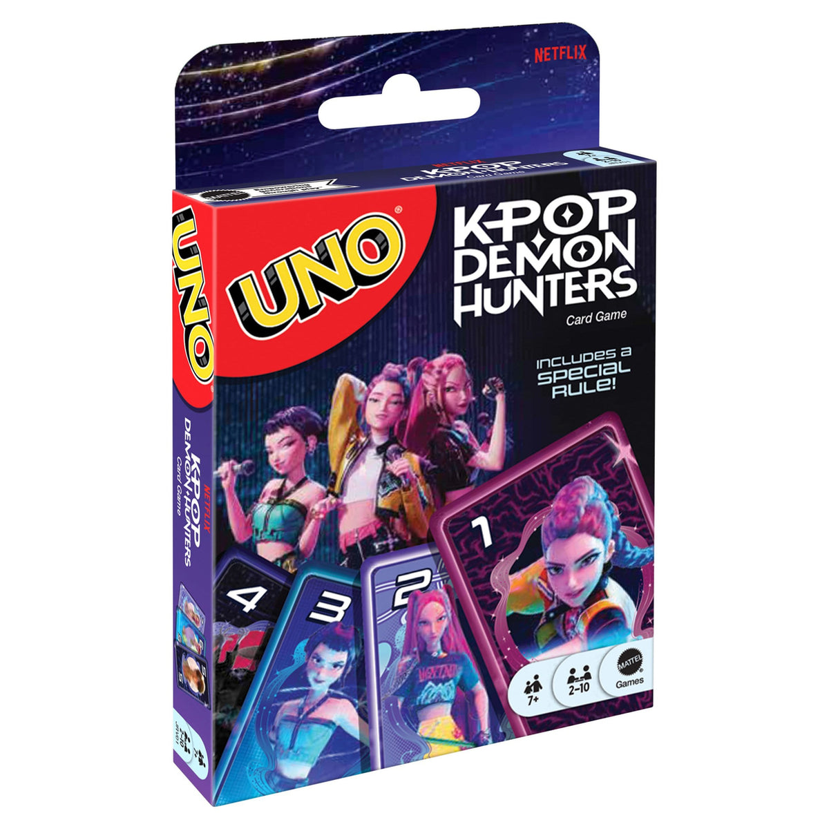 Produktbild KPop Demon Hunters UNO Kartenspiel