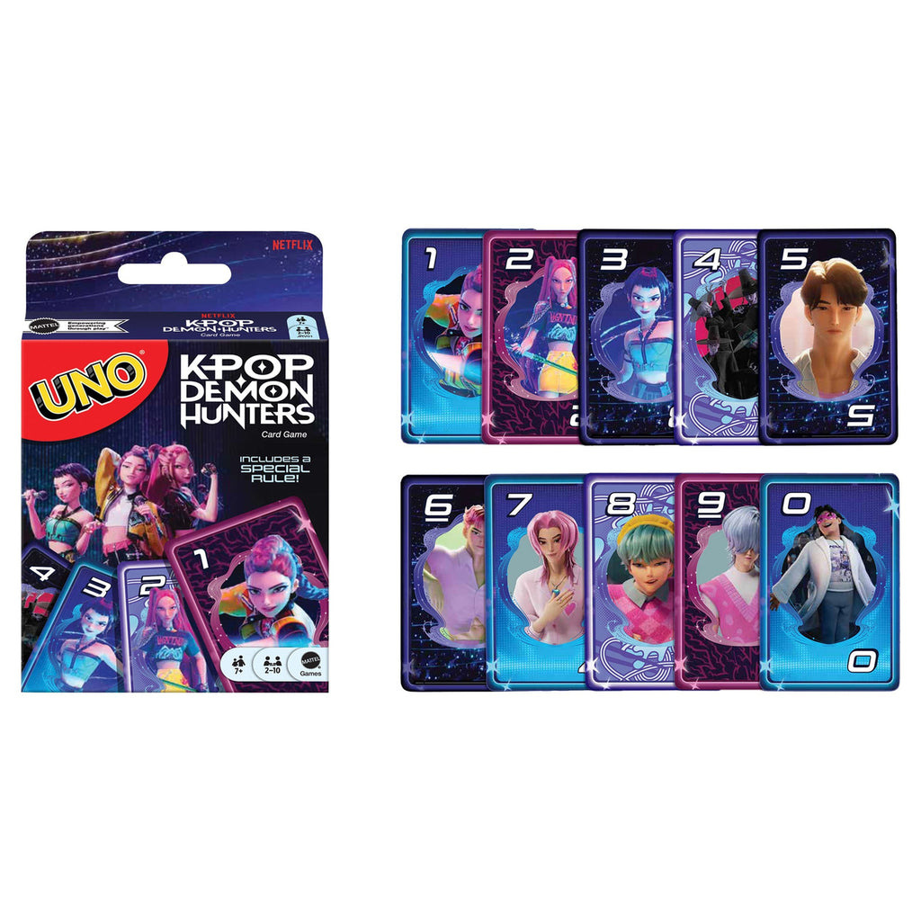Produktbild KPop Demon Hunters UNO Kartenspiel