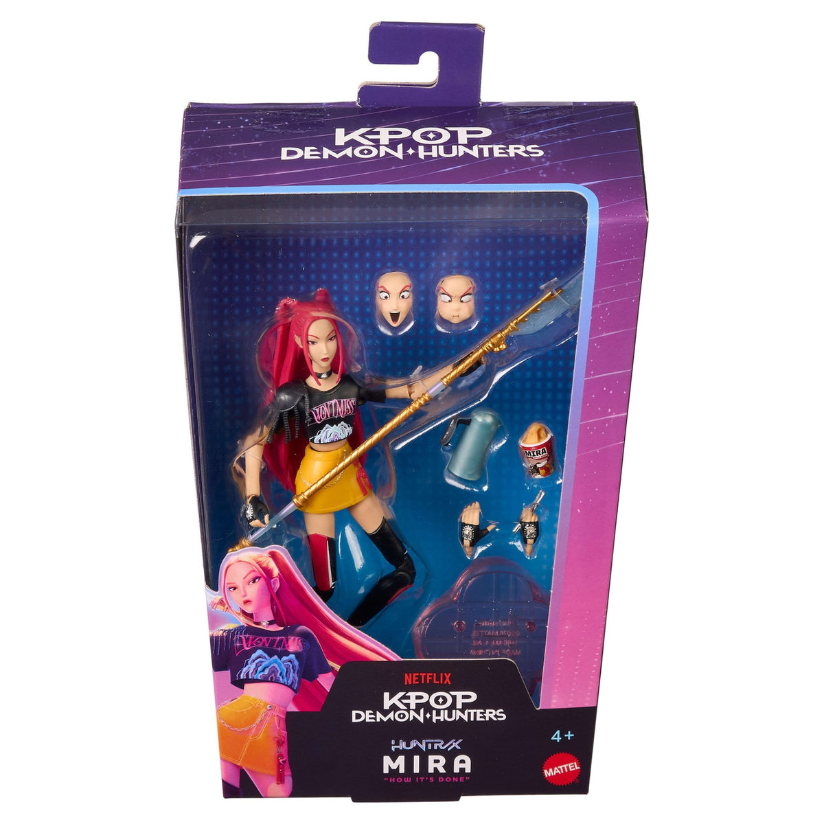 Produktbild KPop Demon Hunters Actionfigur Huntrix Mira (How It's Done)