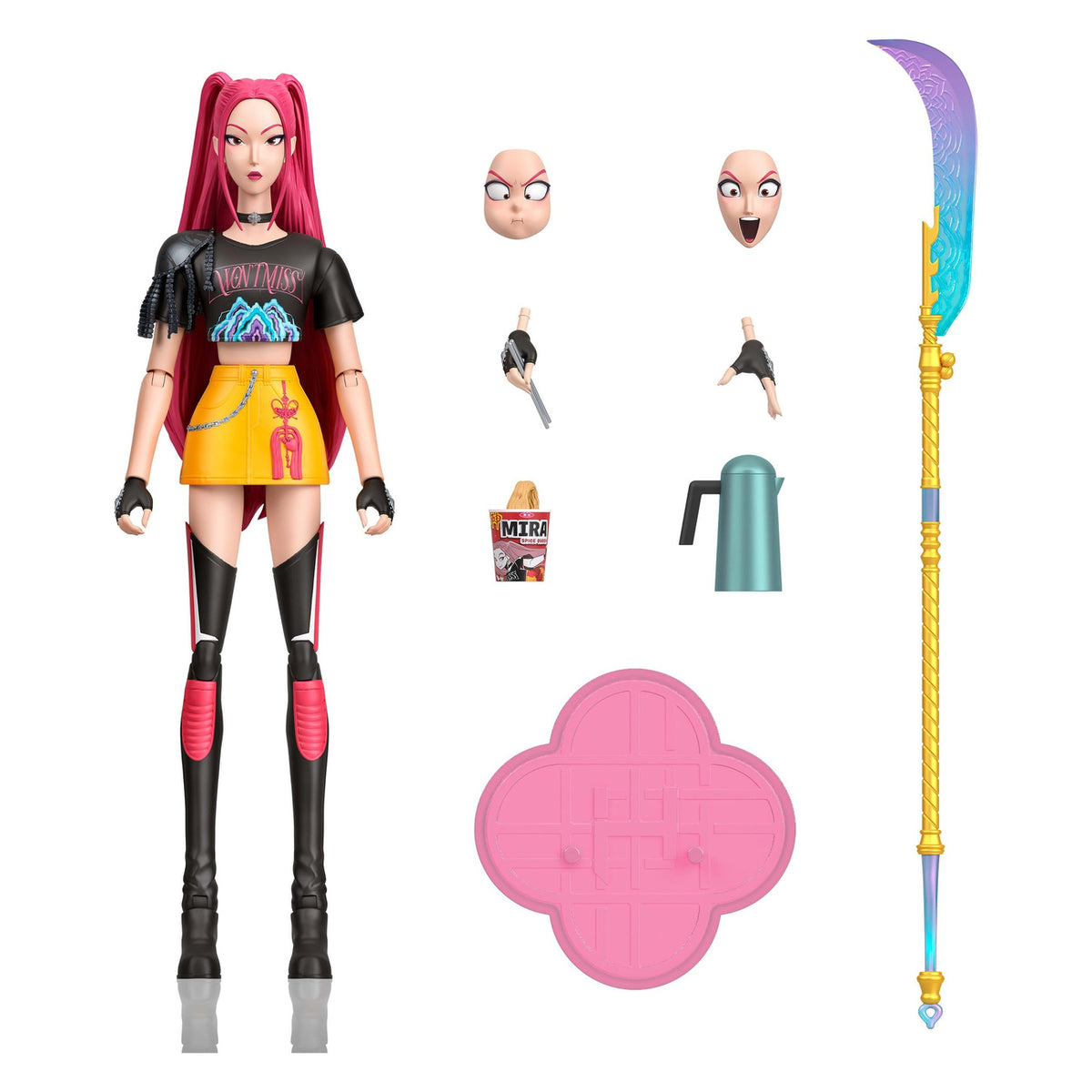 Produktbild KPop Demon Hunters Actionfigur Huntrix Mira (How It's Done)
