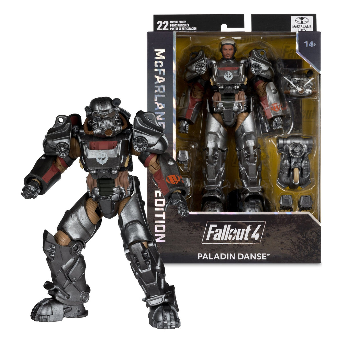 Produktbild Fallout Gaming Edition Actionfigur Paladin Danse 20 cm
