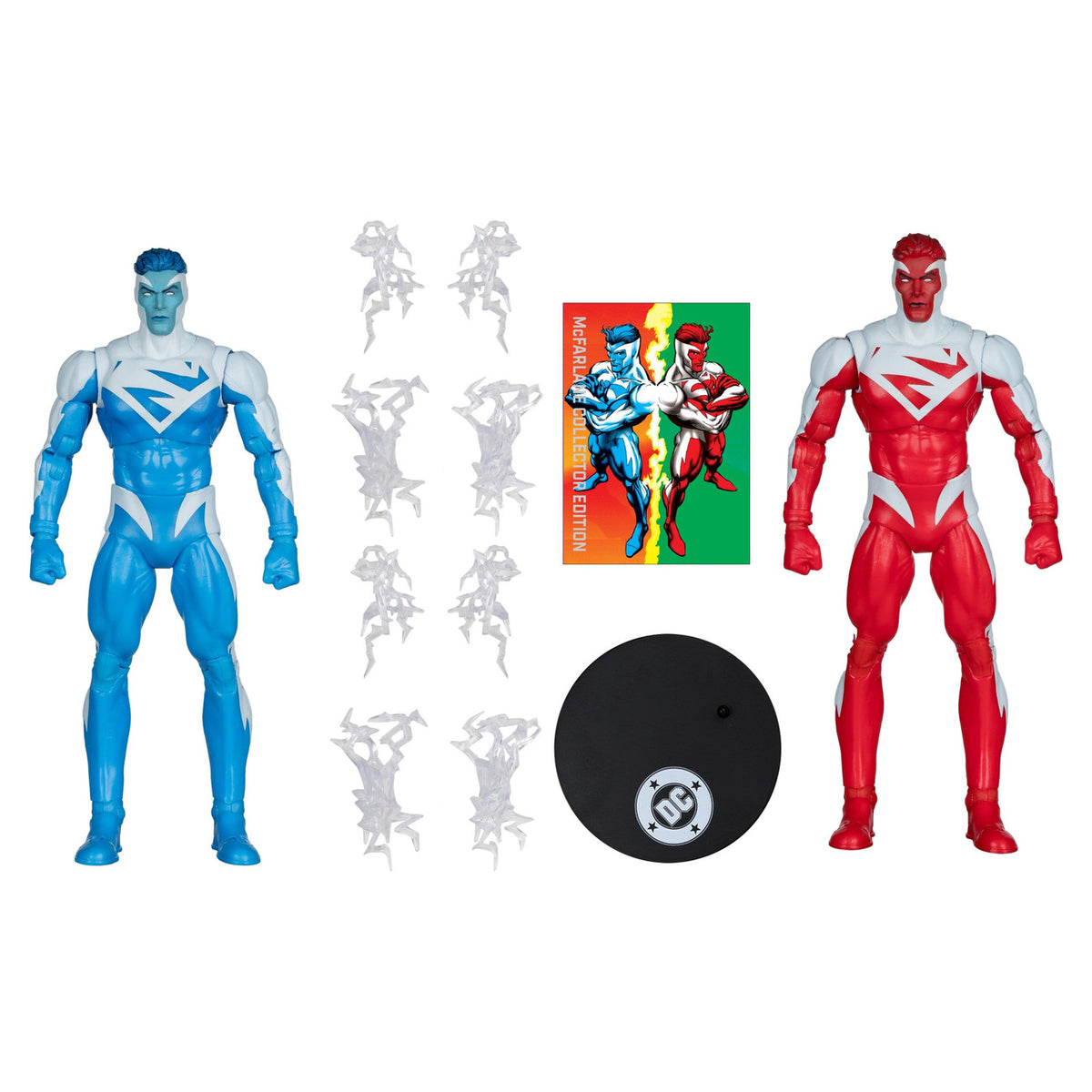 Produktbild DC Multiverse Actionfiguren 2er-Pack Superman Blue vs.