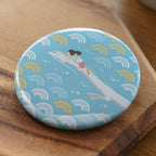 Produktbild Chihiros Reise ins Zauberland Ansteck-Pin Chihiro & Haku