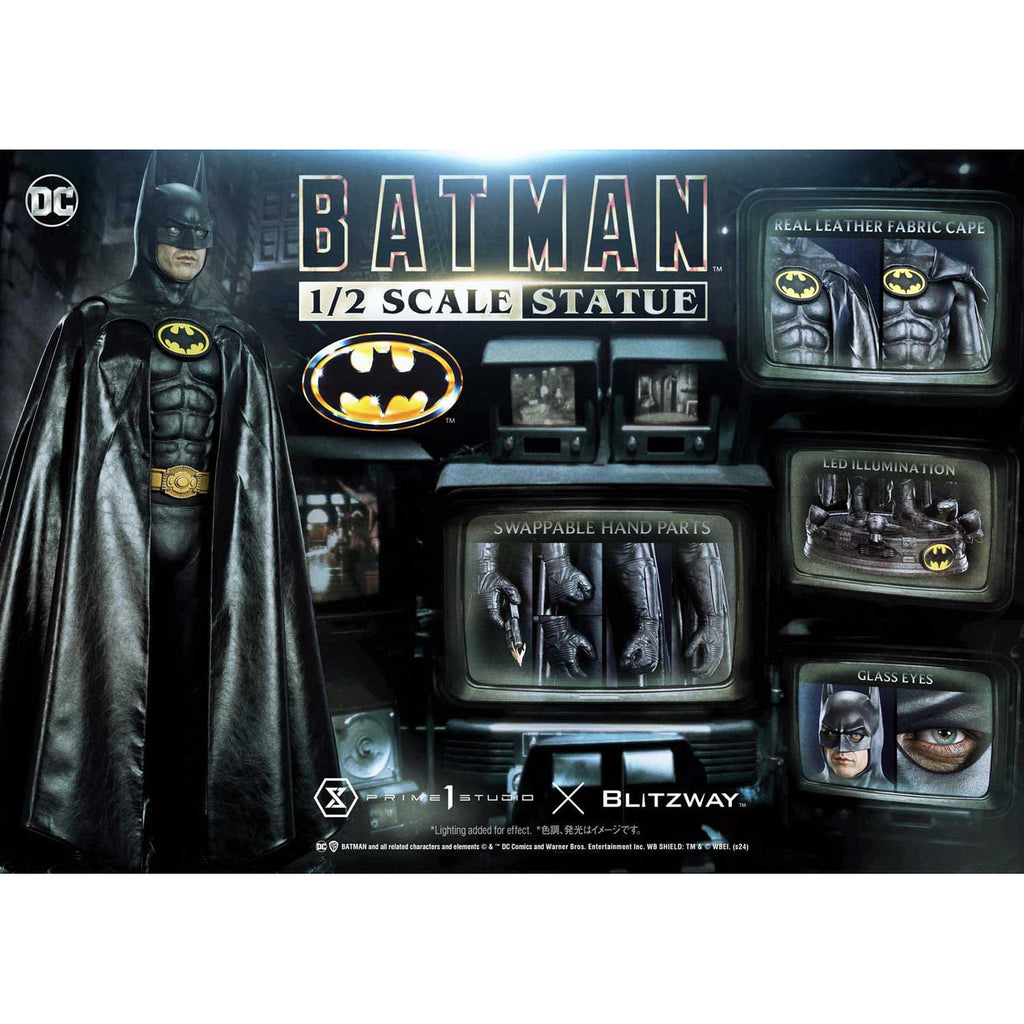 Produktbild DC Comics Statue 1/2 Batman 1989 106 cm