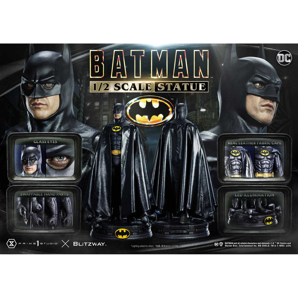 Produktbild DC Comics Statue 1/2 Batman 1989 106 cm