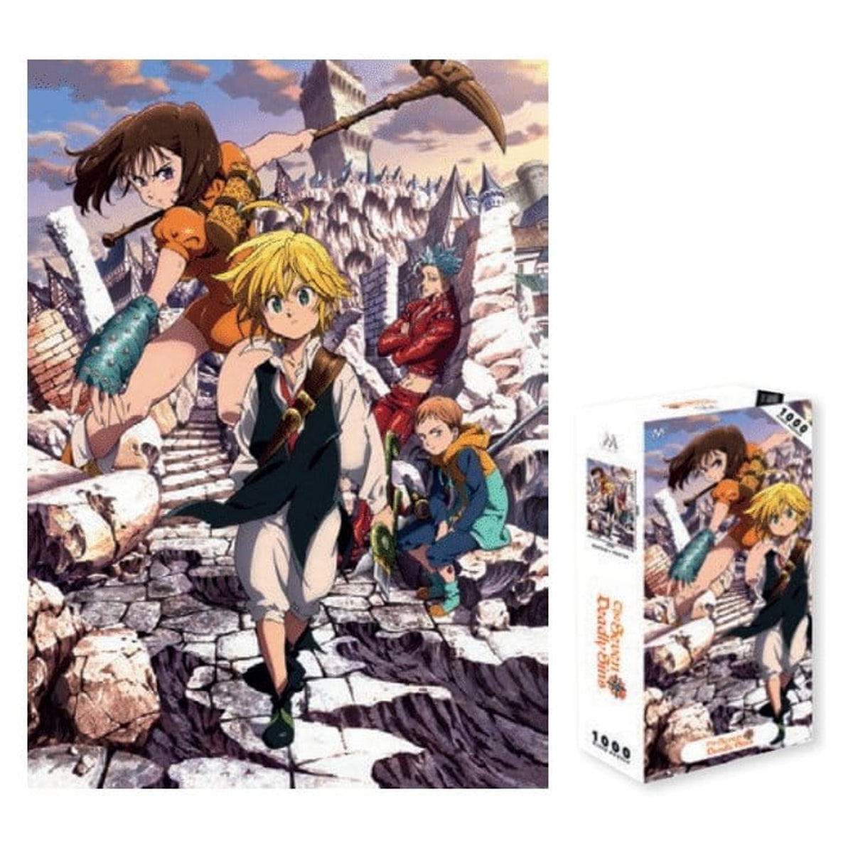 Produktbild The Seven Deadly Sins: Puzzle 1000 Teile