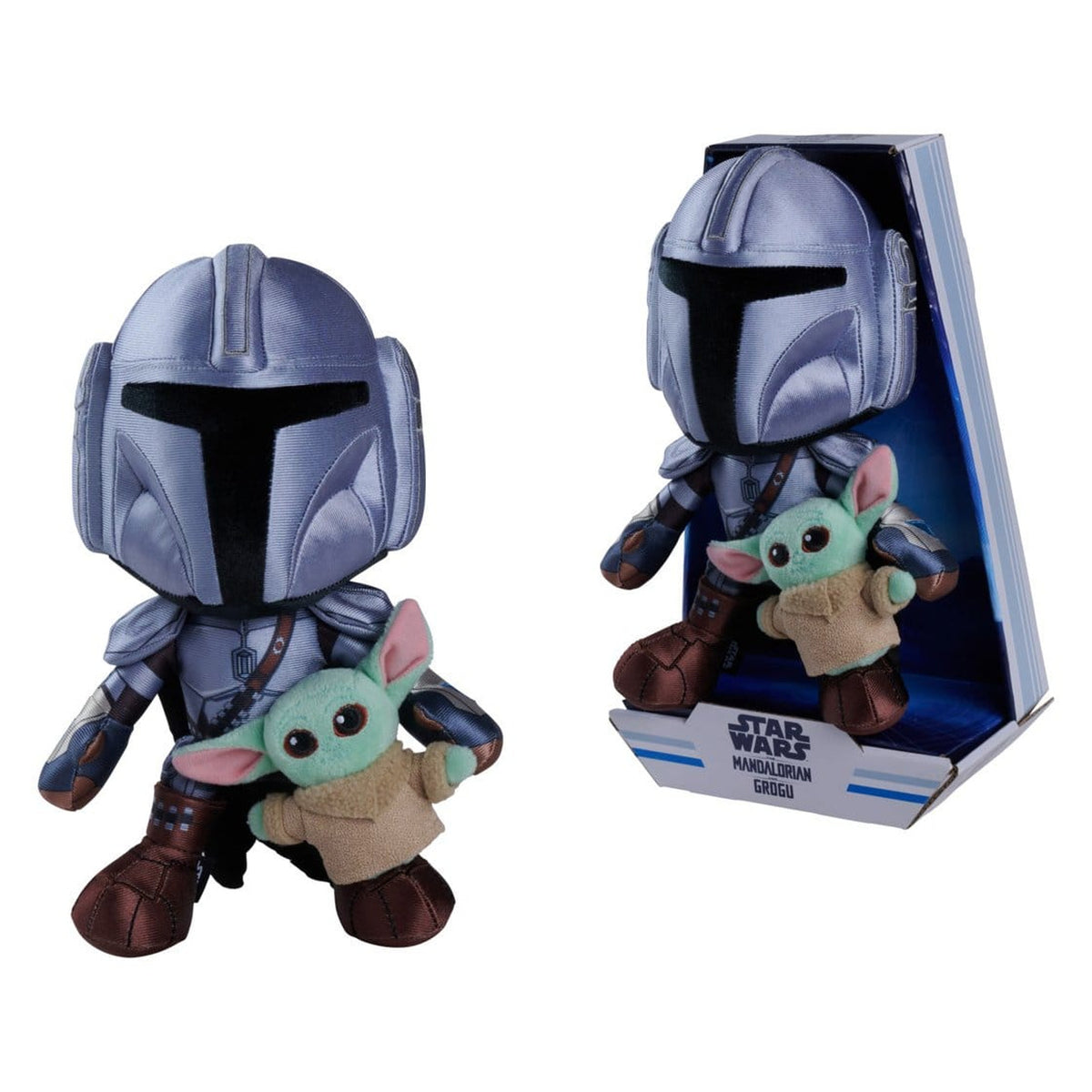 Produktbild Star Wars Mandalorian Plüschfigur Mandalorian & Mini Grogu