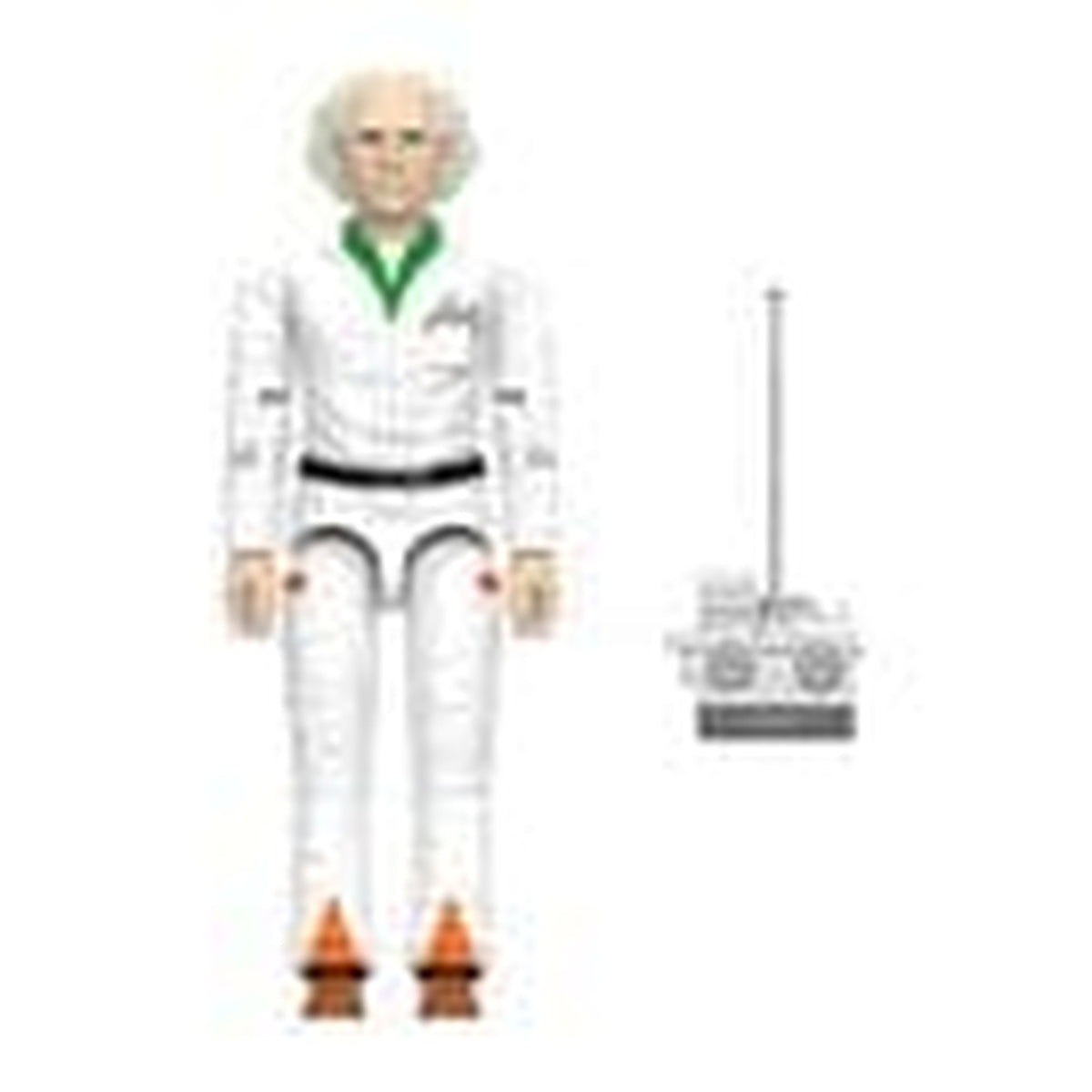 Produktbild Zurück in die Zukunft ReAction+ Actionfigur Wave 01 Doc