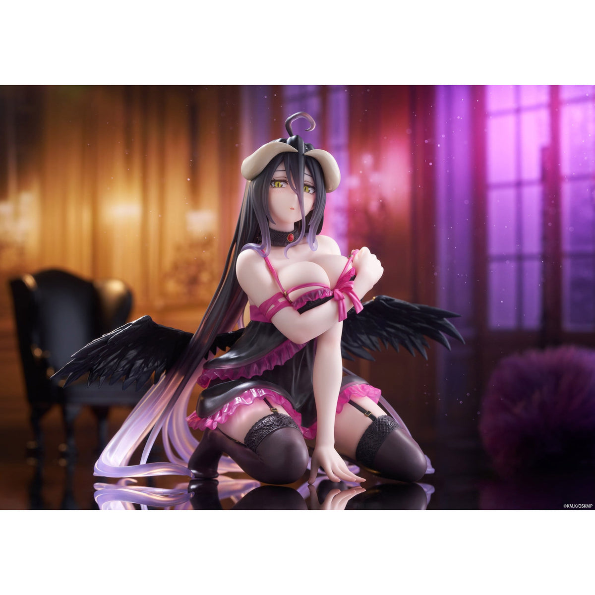 Produktbild Overlord Desktop Cute PVC Figur Albedo (Negligee ver.) 13 cm