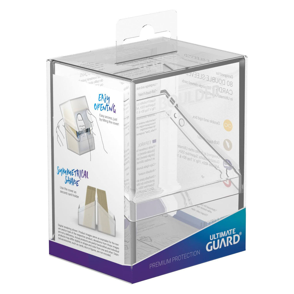 Produktbild Ultimate Guard Boulder 80+ - Clear