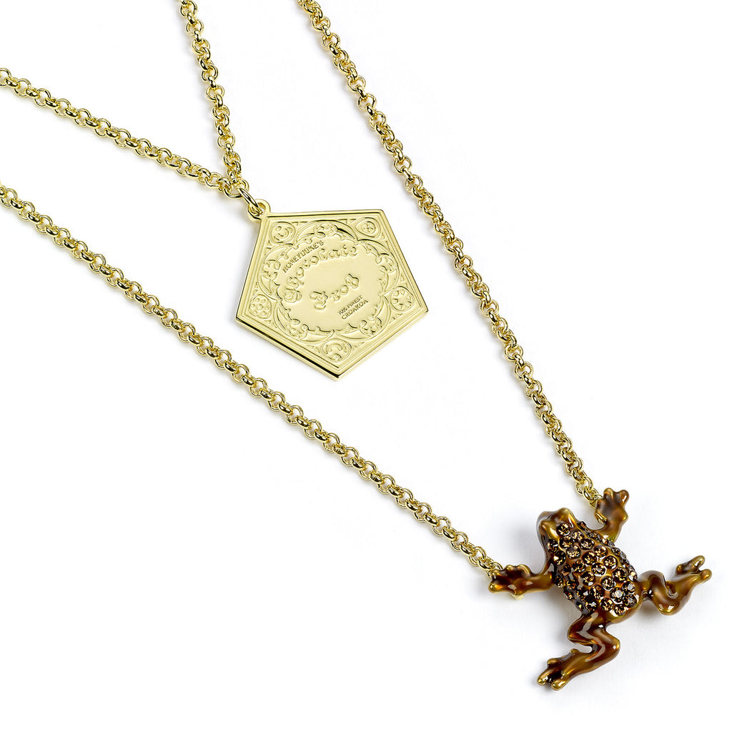 Produktbild Harry Potter - Schokofrosch Kette mit Kristallen