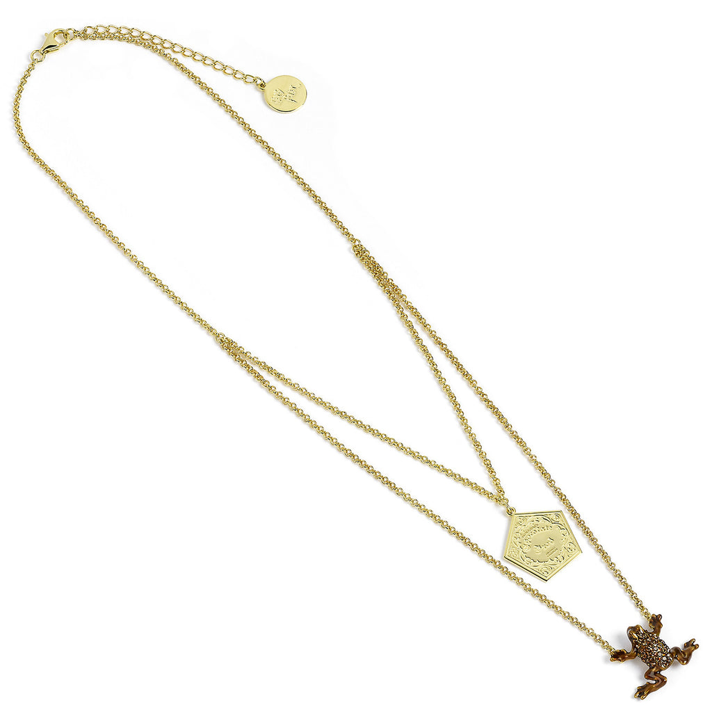 Produktbild Harry Potter - Schokofrosch Kette mit Kristallen