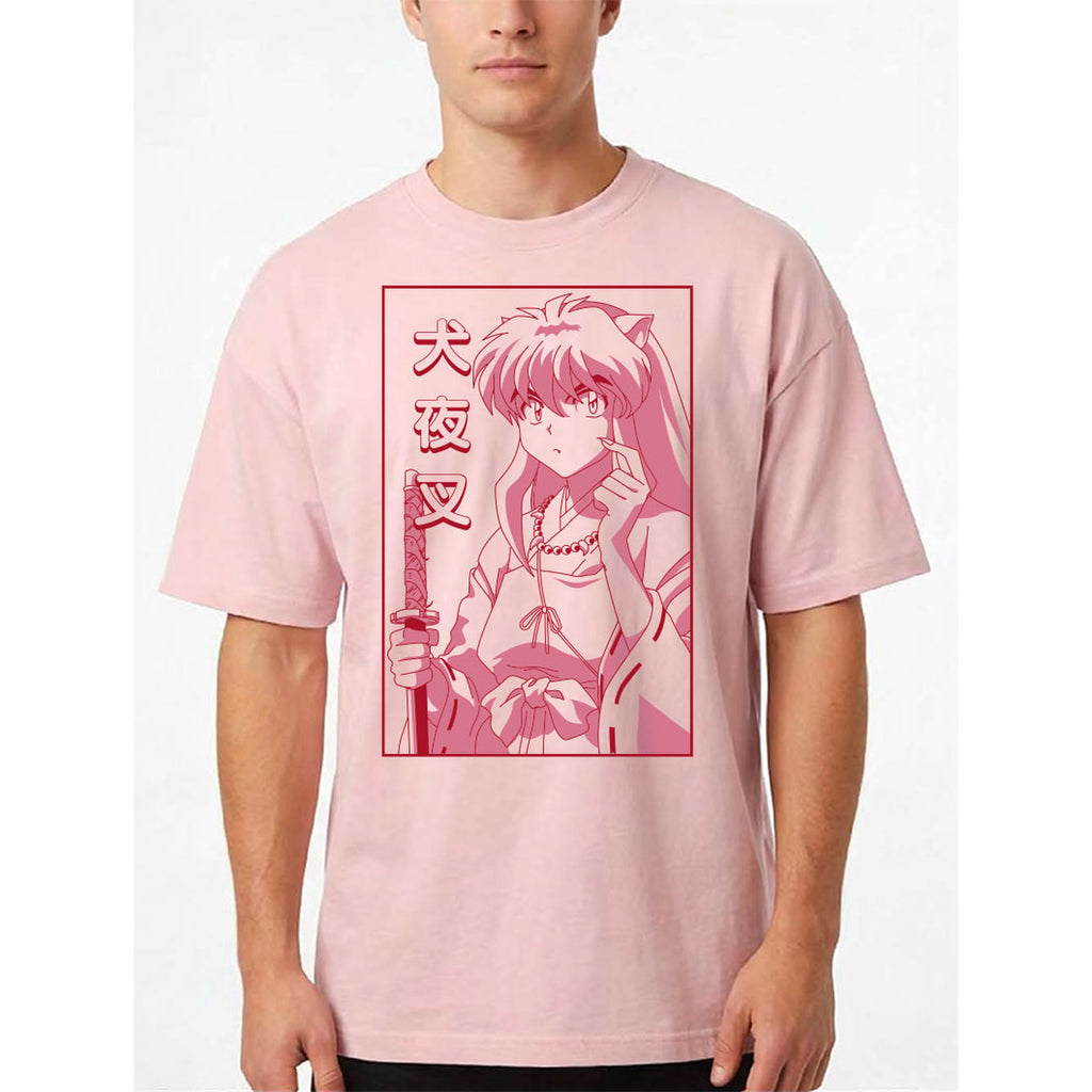 Produktbild Character T-Shirt für Inu Yasha Fans rosa