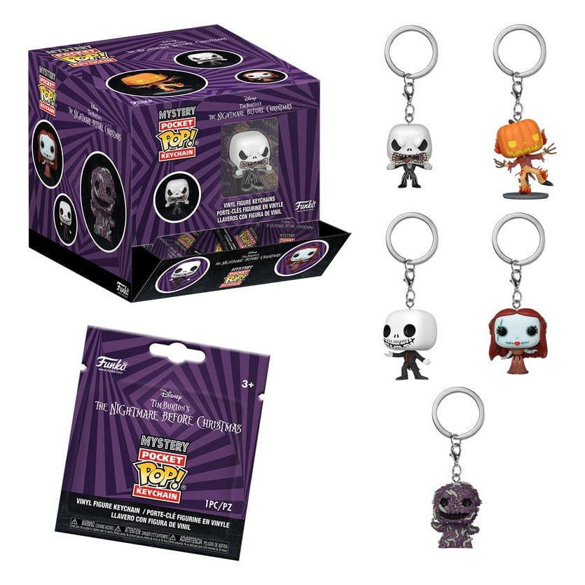 Produktbild Nightmare Before Christmas - Mystery Schlüsselanhänger 12er Display