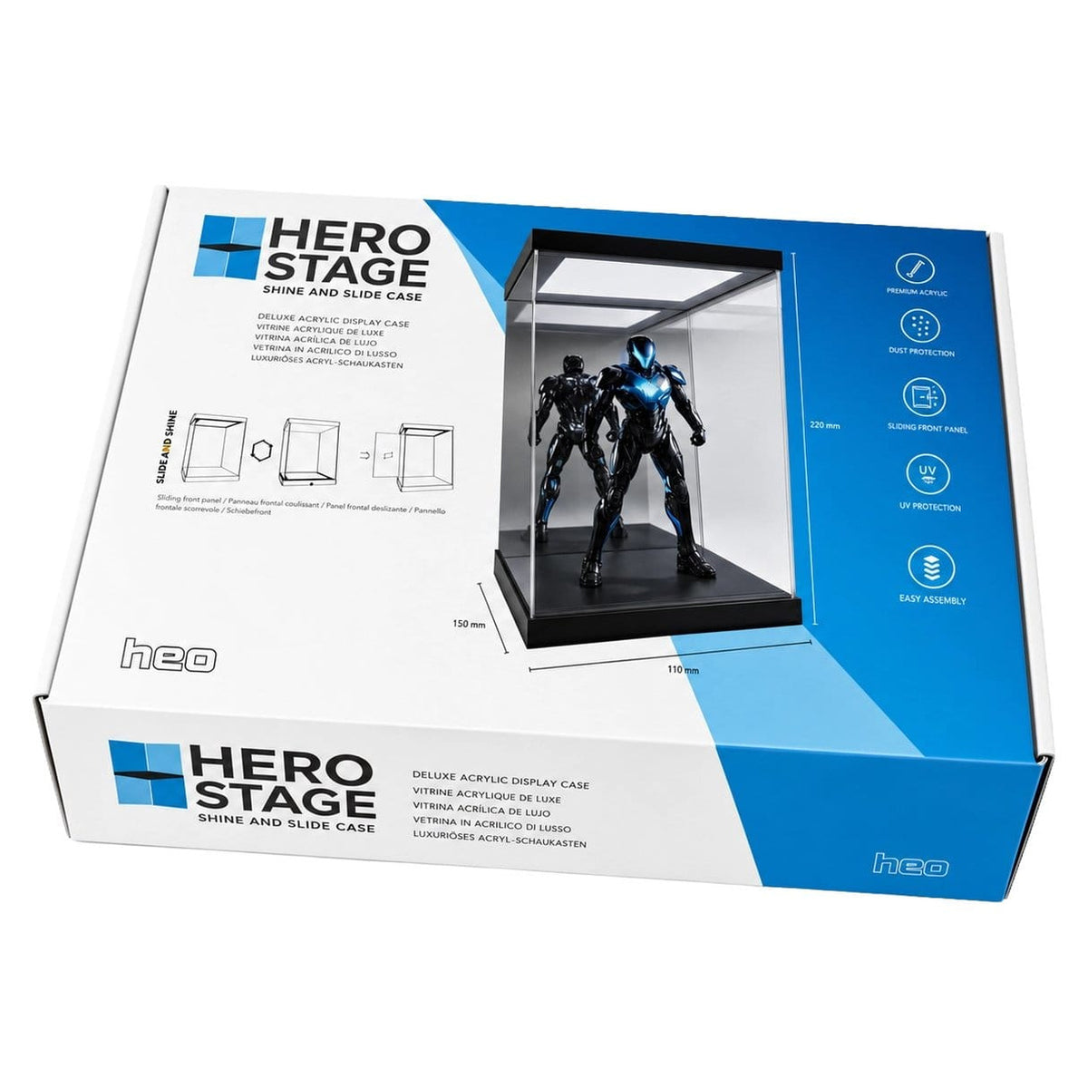 Produktbild Hero Stage Shine and Slide - Acrylvitrine