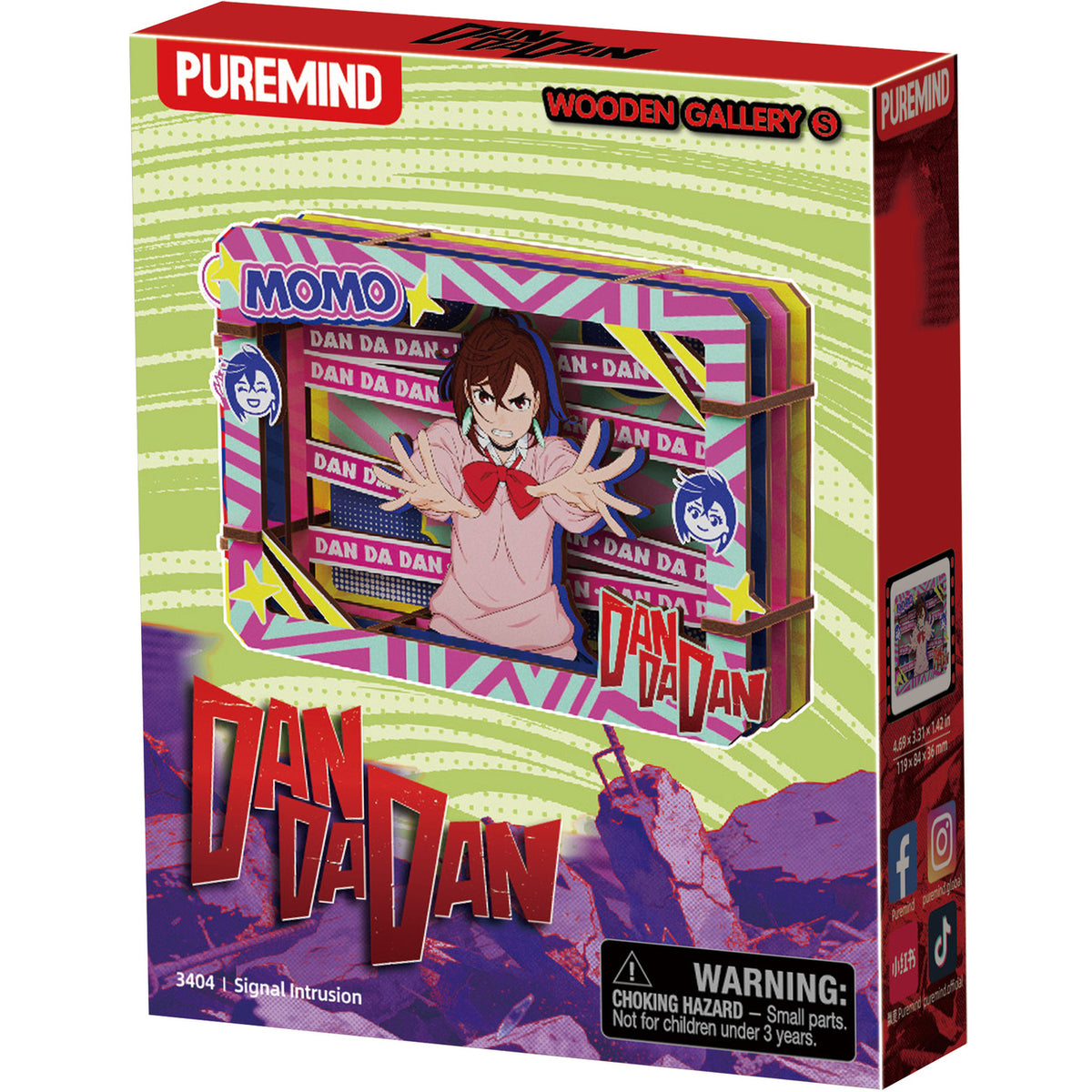 Produktbild Dandadan - Signal Intrusion Mystery Mini Holzbild 6er Display
